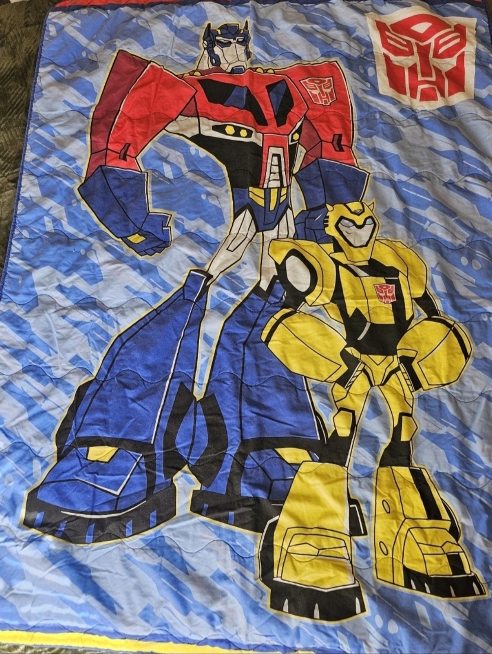 2008 Hasbro Transformers Cartoon  Blanket